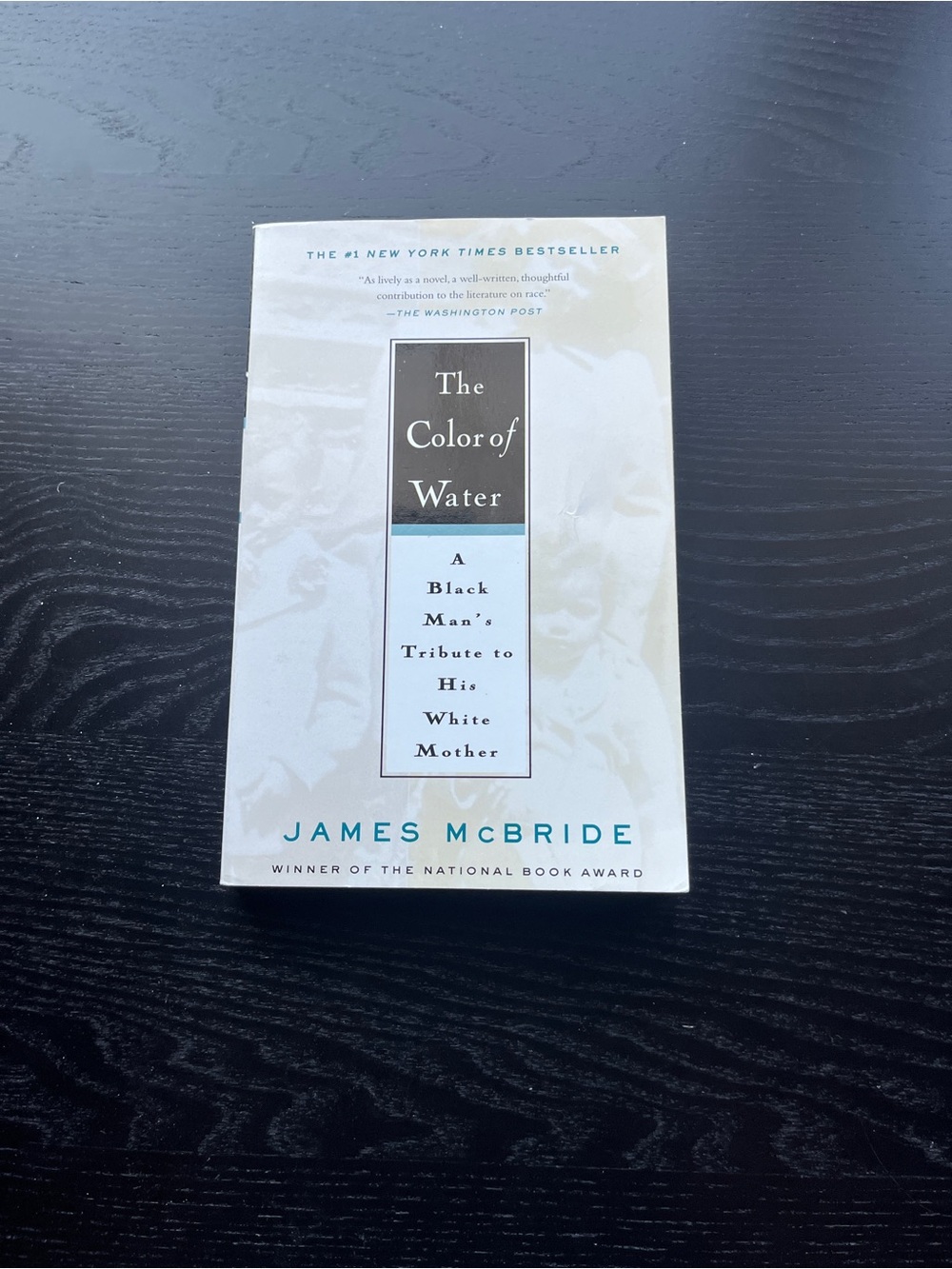 Original Penguin White and Light Blue Paperback Book - The Color of Water